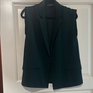 Central Park West Forest Green Vest